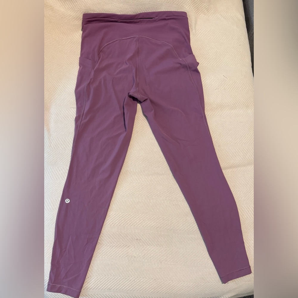 Lululemon Velvet Dust Fast and Free Leggings